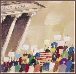 Democracy in brief cover illustration