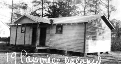 南卡羅來納州帕克斯維爾城的有色人種學校