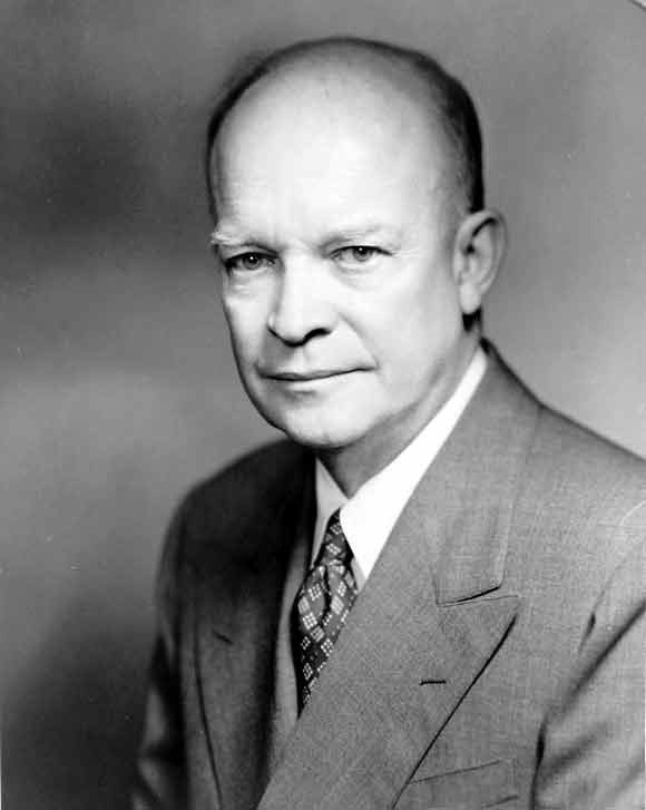 Photograph of Dwight D. Eisenhower, 1952.