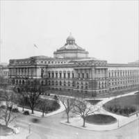 View of completed Jefferson Building, between 1910 and 1930.