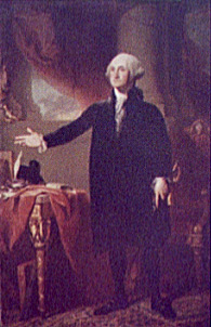 救出由吉伯特斯圖爾特（GILBERT STUART）繪製的喬治華盛頓肖像 Rescued portrait of George Washington by Gilbert Stuart 