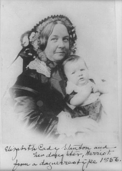 Elizabeth Cady Stanton, 1856.