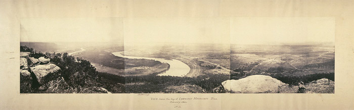 View from the top of Lookout Mountain