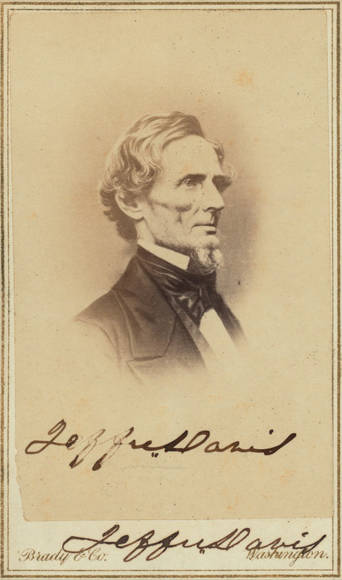 Portrait of Jefferson Davis