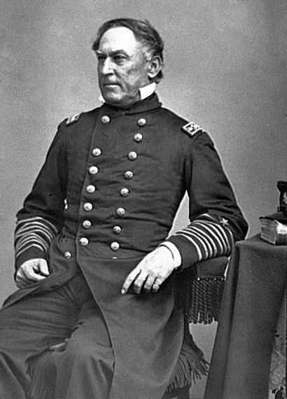 Portrait of Rear Admiral David G. Farragut