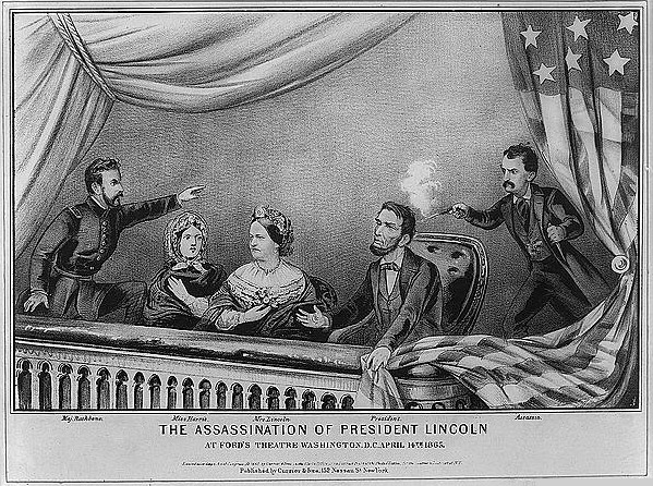 The assassination of President Lincoln: at Ford's Theatre, Washington, D.C., April 14th, 1865.