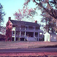 McLean House in Appomattox, Virginia.