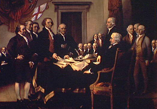 Signing of the Declaration of Independence