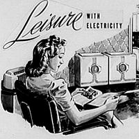 Copy of Leisure with Electricity Advertisement