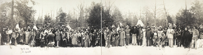 Iroquois Indians, in 1914.