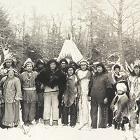 Iroquois Indians, in 1914.
