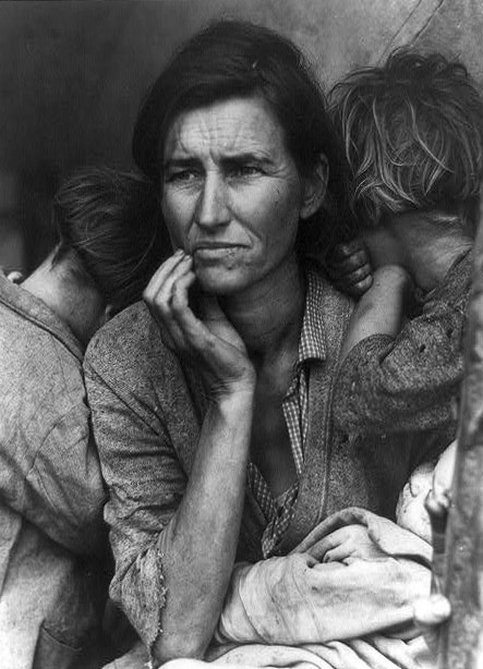 Dorothea Lange's photograph 'Migrant Mother'