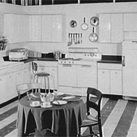 Raymond Loewy Associates, 'Look' kitchen. Kitchen III, 1951
