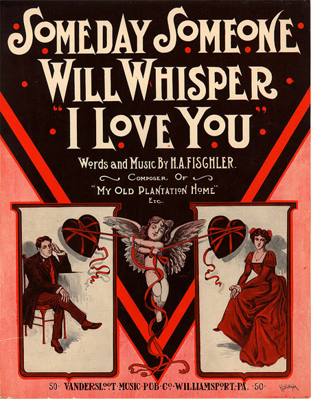Sheet music for 'Someday Someone Will Whisper 'I Love You.''