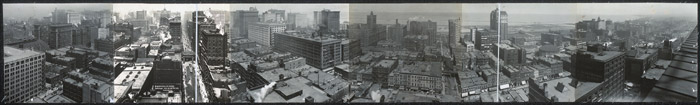 Birdseye view of Chicago, 1913