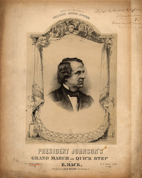 'President Johnson's Grand March,' 1864