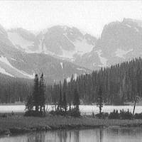 The Heart of the Rockies, Long Lake & Snowy Range near Ward, Colorado