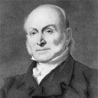 Engraving of John Quincy Adams