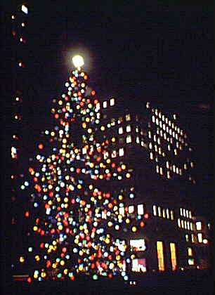 New York Christmas tree, 1941