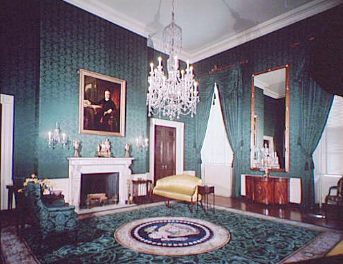 The Green Room in the White House, 1946