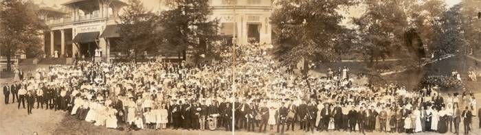 Second annual picnic, Carnegie Steel Co., 1908.