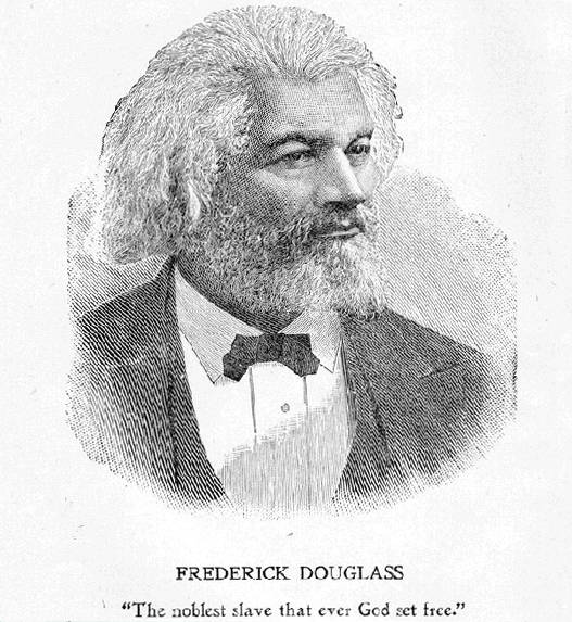 Portrait of Frederick Douglass.