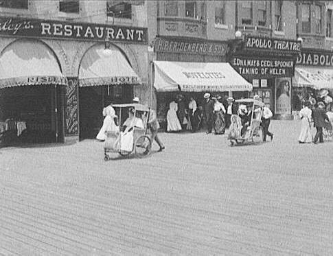 Rolling Chairs on the Boardwalk, Atlantic City, New Jersey