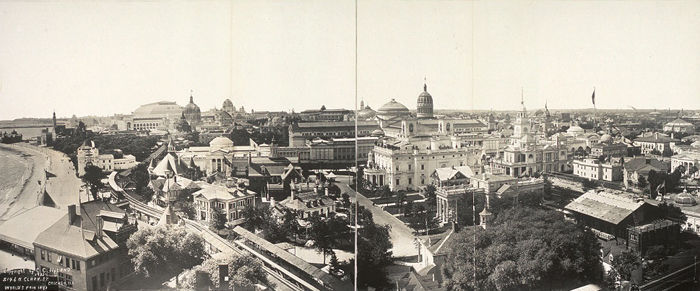 Panoramic view of the World's Fair, Chicago, 1893