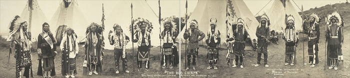 'The Big Chiefs,' Nez Perce and Yakima Indians in Oregon in 1911