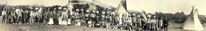 Ute Indian Camp, Garden of the Gods, Shan Kive