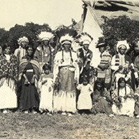 Ute Indian Camp, Garden of the Gods, Shan Kive