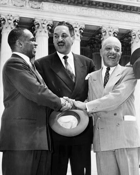 George E.C. Hayes, Thurgood Marshall, and James M. Nabrit