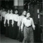 A screen shot from 'Girls Taking Time Checks, Westinghouse Works,' 1904