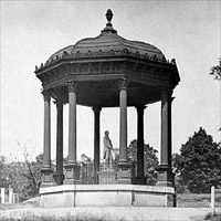 Henry Clay memorial on the Capitol grounds, 1865