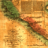 Map of the West Coast of Africa from Sierra Leone to Cape Palmas, including the colony of Liberia