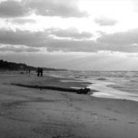 Sunset on Lake Michigan, 1910.