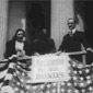 A screen shot of President Wilson in Liberty Loan Parade, New York 1918