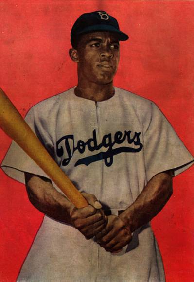 Back cover of Jackie Robinson Comic Book, 1951.
