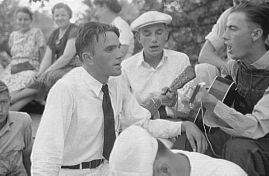 Music for square dance, Skyline Farms, Alabama, 1937.